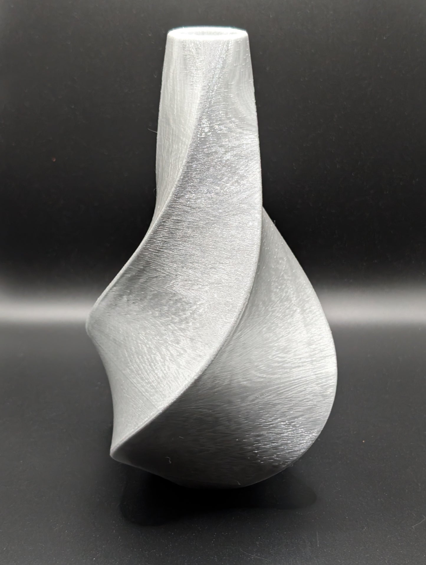 Sprial Vase Gray