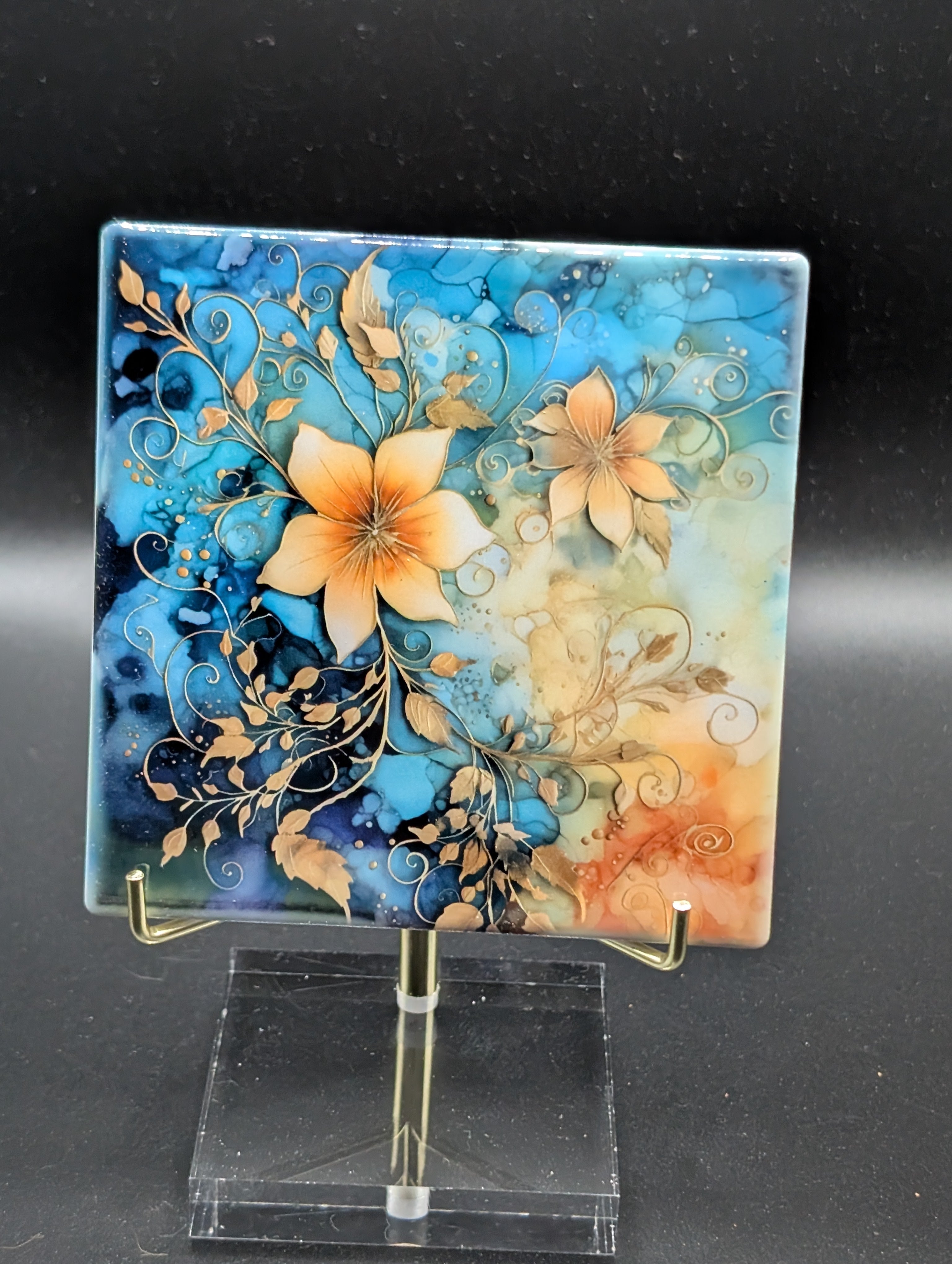 Ceramic Coasters with Cork Backing – Pre-Made or Customizable
