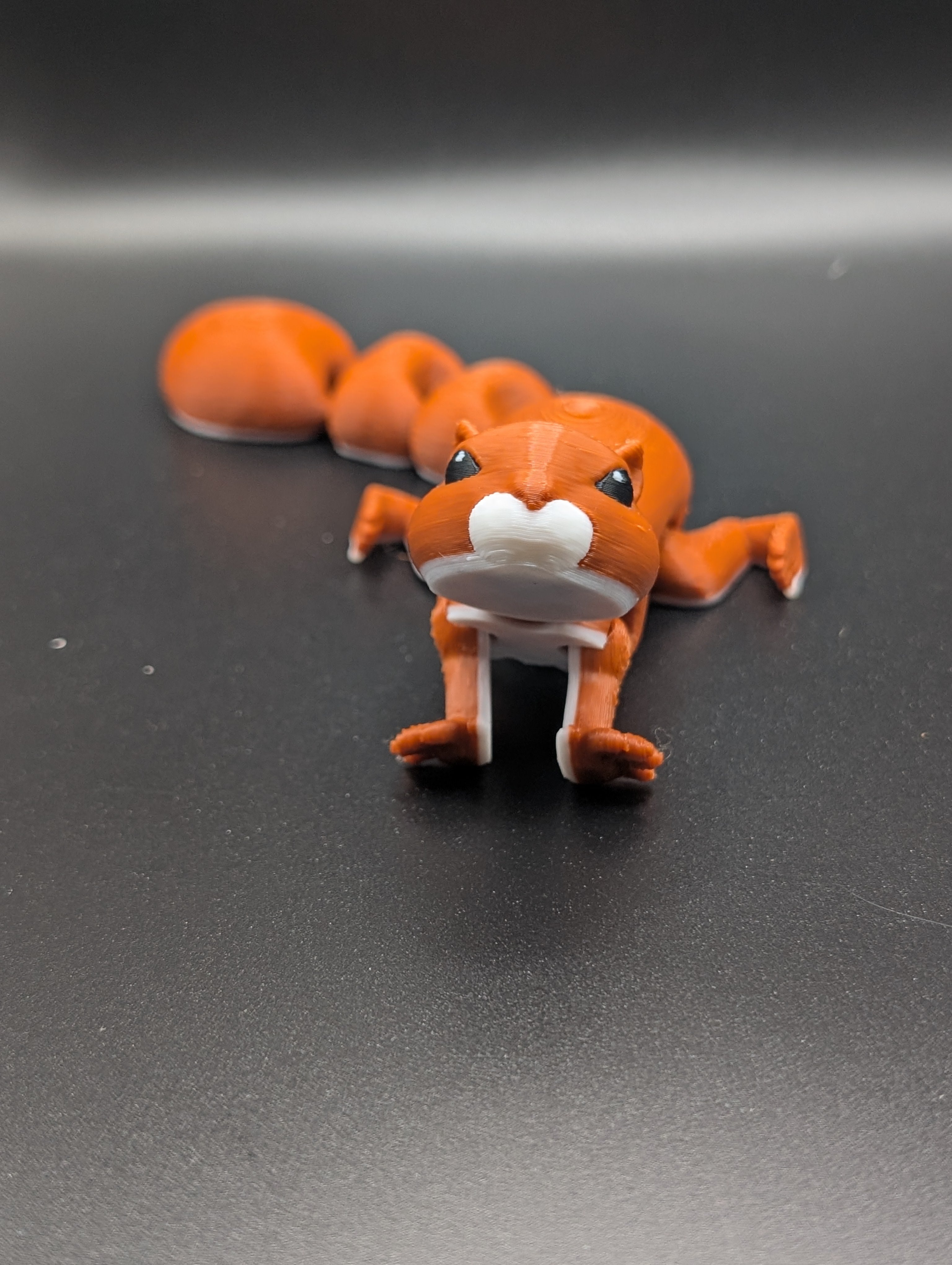 Large Articulated 3D Printed Squirrel