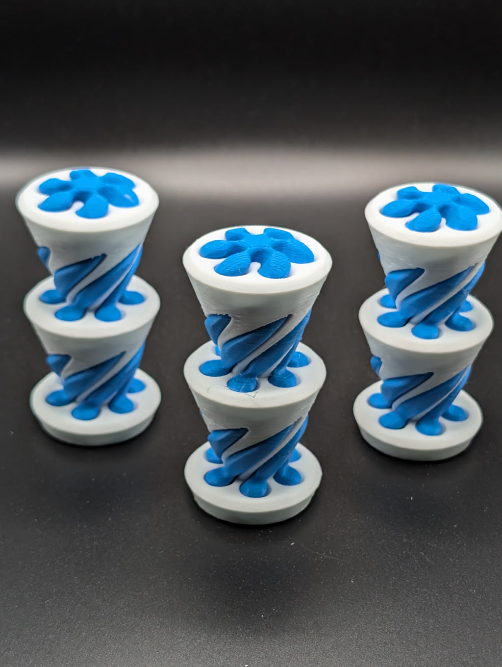 3D Printed Helix Fidget Toy – Choose Your Colors