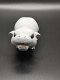 Small Articulated 3D Printed Hippo Toy – Movable Arms & Legs