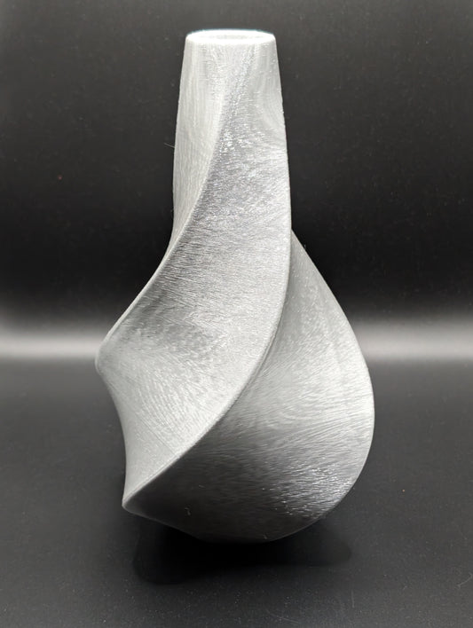 Sprial Vase Gray