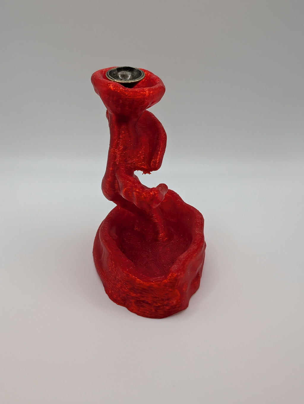 3D Printed Backflow Incense Burner – Waterfall Effect