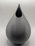 Black 3D Printed Vase