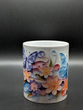 12 oz Ceramic Butterfly Mug