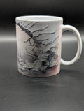 12 oz Ceramic Mug – 3D Nature Design