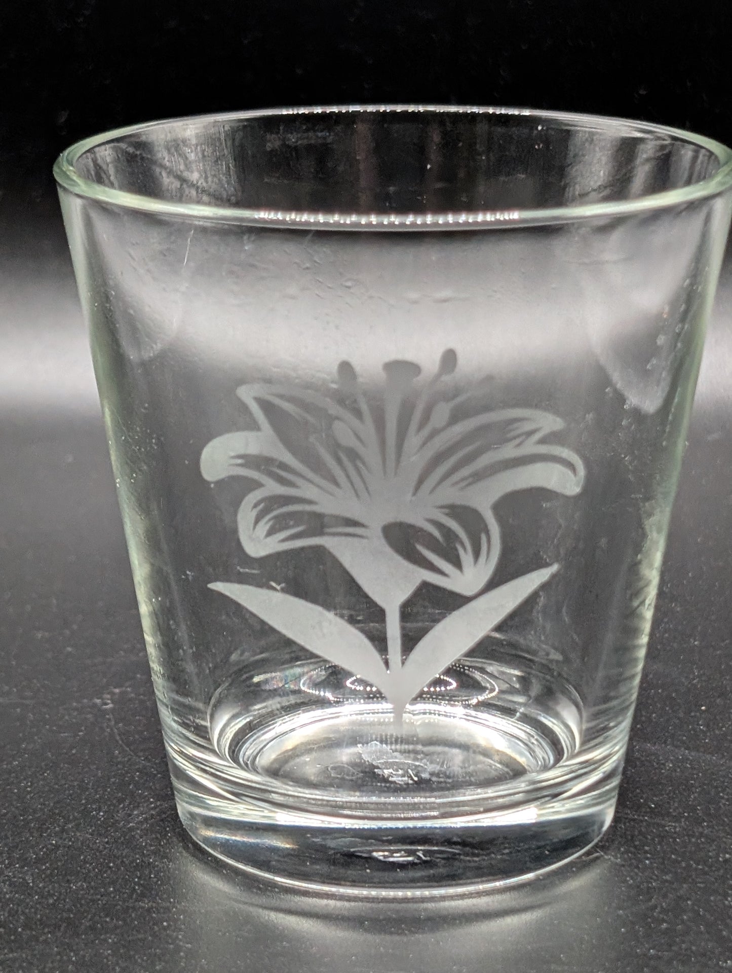 Etched Shot Glass