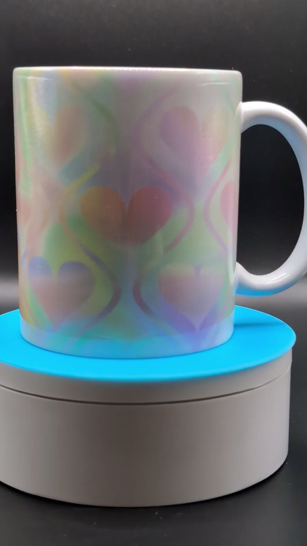 12 oz Ceramic Mug – Bright &amp; Colorful Design