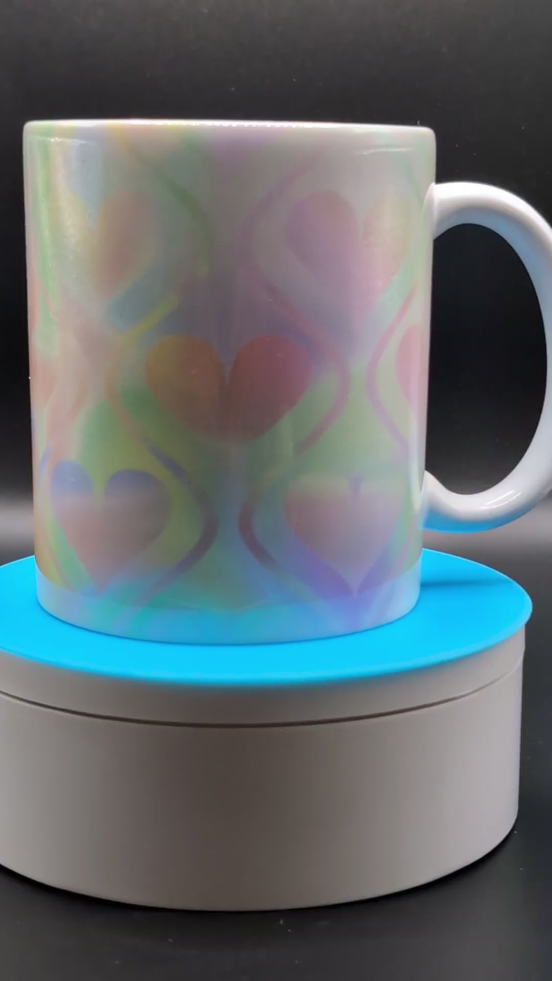 12 oz Ceramic Mug – Bright &amp; Colorful Design